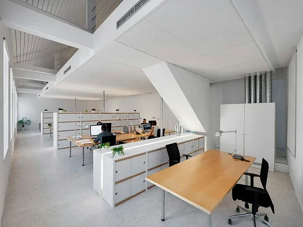 office space featuring multiple workstations office space featuring multiple workstations